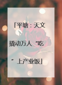 平塘：天文撬动万人“吃”上产业饭